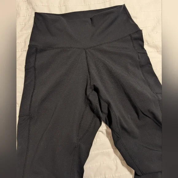 Colorfulkoala High Rise Pocket Leggings Black Size Large - Picture 2 of 4